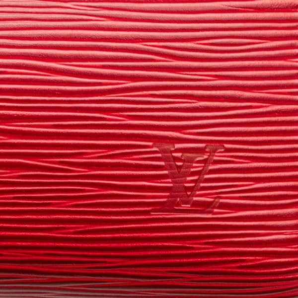 Pre-owned Louis Vuitton Epi Pochette Accessoires Red