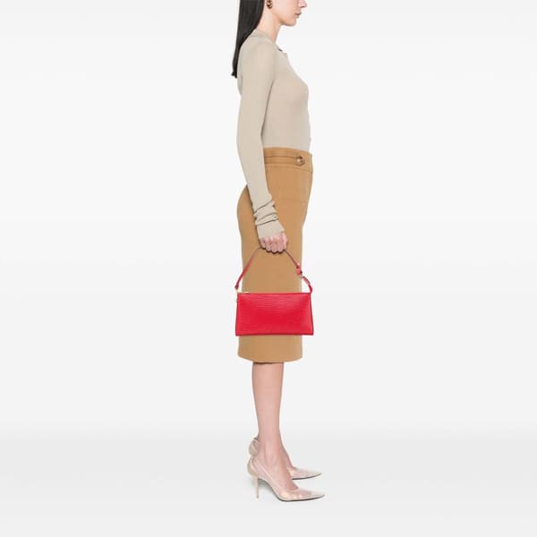 Pre-owned Louis Vuitton Epi Pochette Accessoires Red