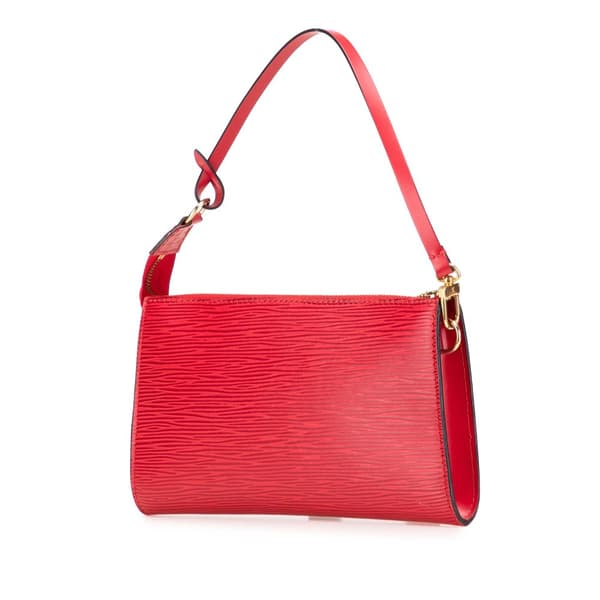 Pre-owned Louis Vuitton Epi Pochette Accessoires Red