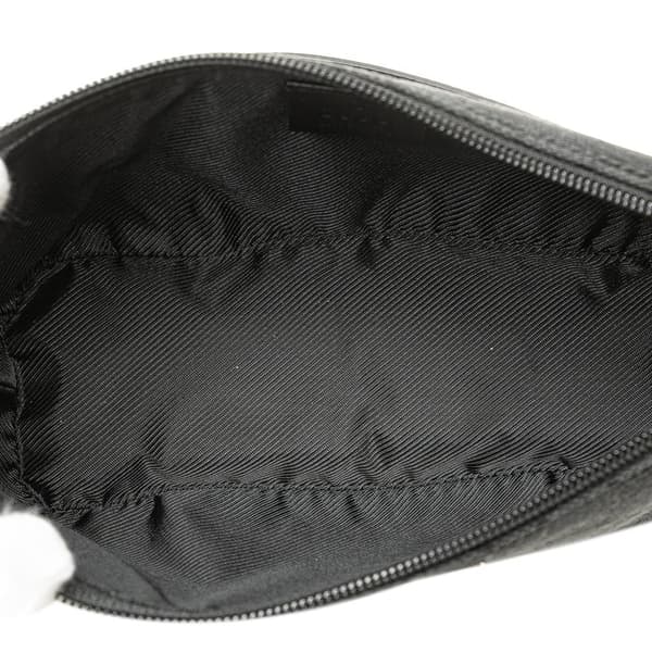 Pre-owned Gucci GG Canvas Boat Black