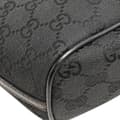 Miniatyrbild 7 av 10: Pre-owned Gucci GG Canvas Boat Black