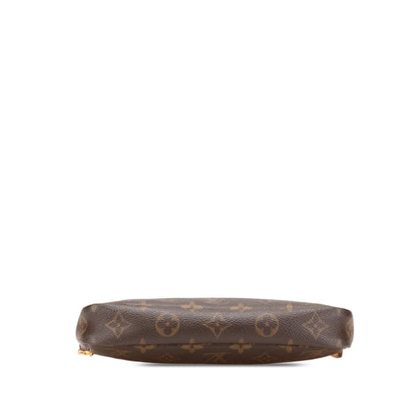 Pre-owned Louis Vuitton Monogram Pochette Accessoires Brown