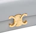 Miniatyrbild 7 av 10: Pre-owned Celine Shiny Calfskin Claude Shoulder Bag Gray