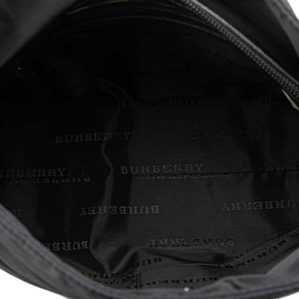 Pre-owned Burberry Nylon Shoulder Bag Black