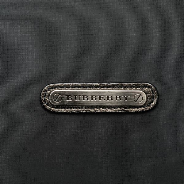 Pre-owned Burberry Nylon Shoulder Bag Black
