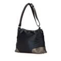 Miniatyrbild 2 av 10: Pre-owned Burberry Nylon Shoulder Bag Black