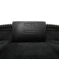 Miniatyrbillede 7 af 10: Pre-owned Gucci Denim Boat Shoulder Bag Black