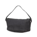 Miniatyrbillede 2 af 10: Pre-owned Gucci Denim Boat Shoulder Bag Black