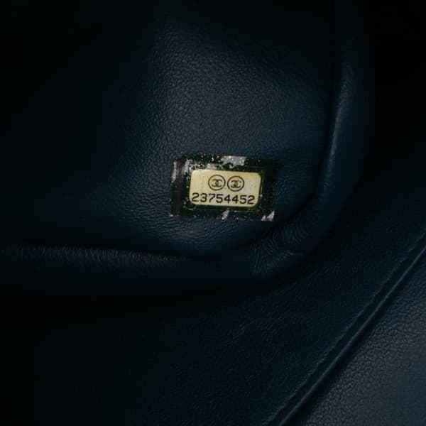 Pre-owned Chanel Jumbo Classic Lambskin Double Flap Blue