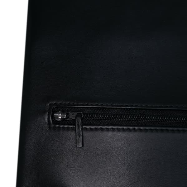 Pre-owned Chanel Maxi Classic Patent Double Flap Black