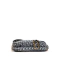 Miniatyrbilde 3 av 10: Pre-owned Dior Oblique Canvas Saddle Bag Blue