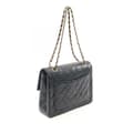 Miniatyrbild 2 av 10: Pre-owned Chanel Medium Tall Classic Lambskin Double Flap Black