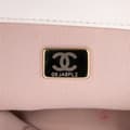 Miniatyrbild 6 av 10: Pre-owned Chanel Small Quilted Lambskin On And On Chain Flap White