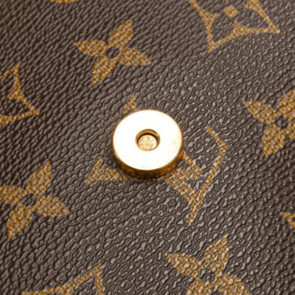 Pre-owned Louis Vuitton Monogram Musette Tango Short Strap Brown