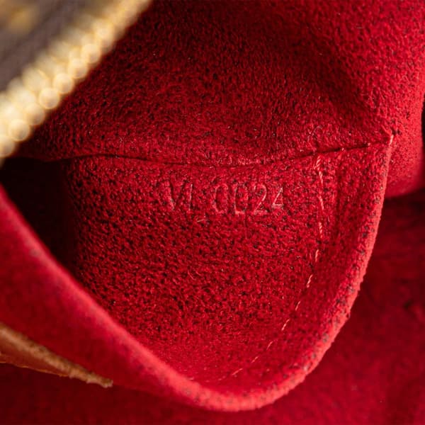 Pre-owned Louis Vuitton Monogram Mini Coussin Brown