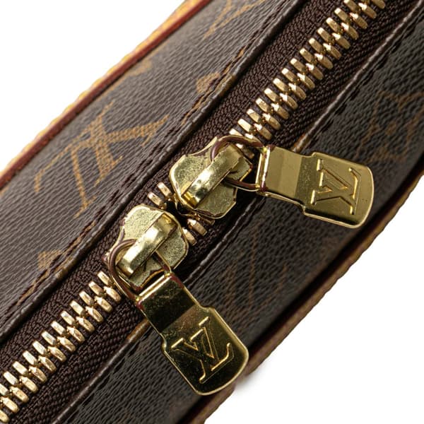 Pre-owned Louis Vuitton Monogram Mini Coussin Brown
