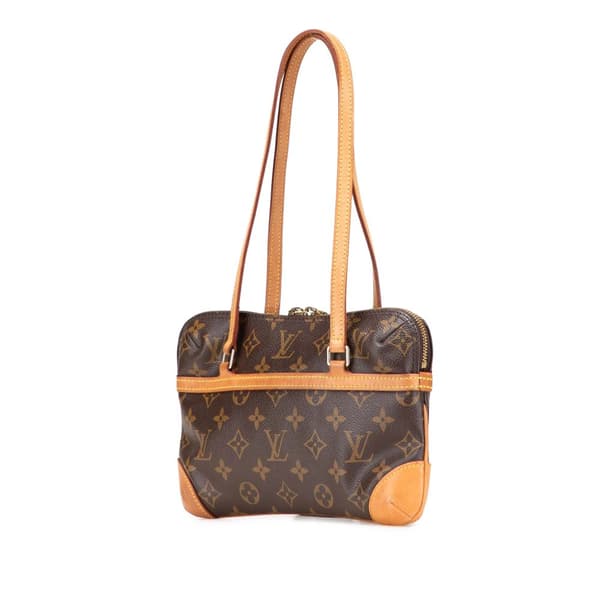 Pre-owned Louis Vuitton Monogram Mini Coussin Brown