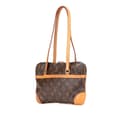 Miniatyrbillede 2 af 10: Pre-owned Louis Vuitton Monogram Mini Coussin Brown