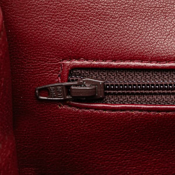 Pre-owned Chanel Medium Tall Classic Lambskin Double Flap Black