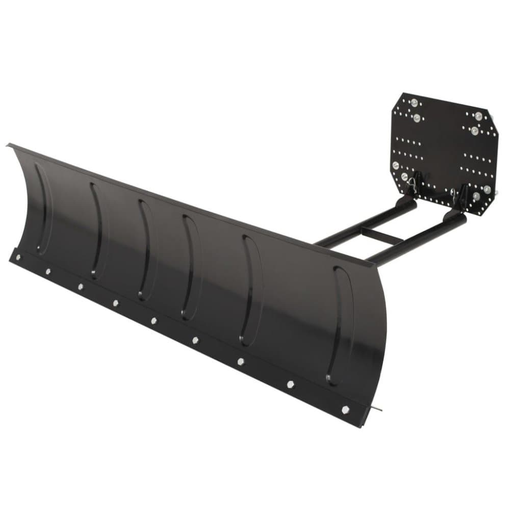 vidaXL Snöplog för ATV 150x38 cm svart