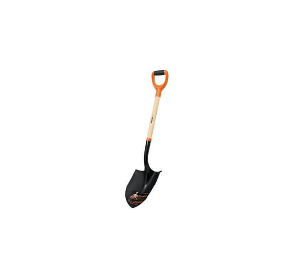 Spade 22x50cm, träskaft, offset tvåkomponents D-handtag, 102cm Truper®