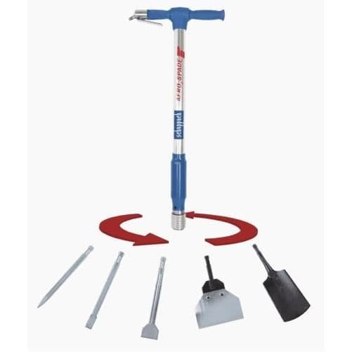 5 i 1 universell pneumatisk spade - Scheppach - Aero2