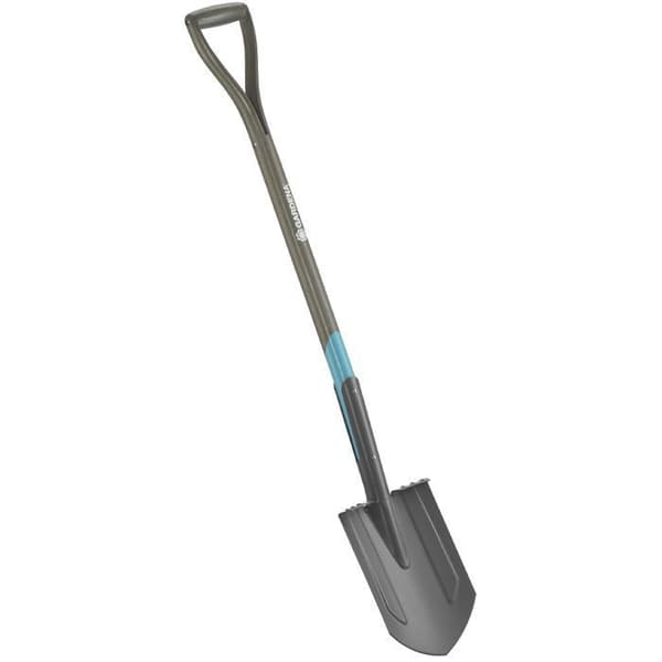 GARDENA NatureLine® spetsad spade – 100 % FSC® trähandtag – Ergo D-handtag – Brett fotstöd – 10 års garanti (17001-20)
