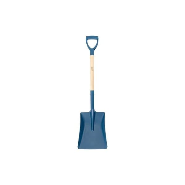 Spade - SOFOP TALIAPLAST - Vt5023A - Fyrkantig stålplåt - Trähandtag med plastring