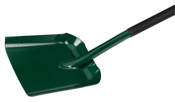 Skovl, metalhåndtag, plastikhåndtag