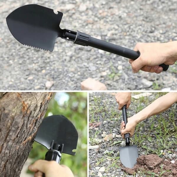 Lapio Taitettava Survival Military Tourist Saw Pickaxe Multitool