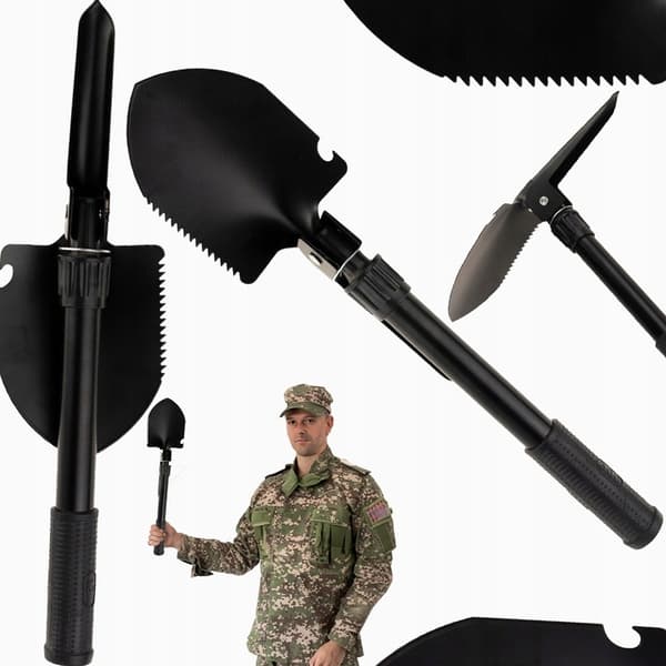 Lapio Taitettava Survival Military Tourist Saw Pickaxe Multitool