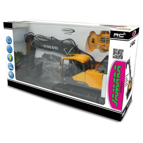 JAMARA Volvo EC160E 2,4GHz Fjärrkontroll Leksaksgrävmaskin Gul