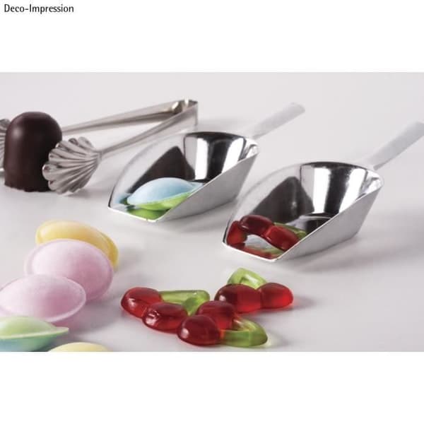 Ingrediensskopa av aluminium - RAYHER - 15x5,5x3cm - 62cm³ - Silver