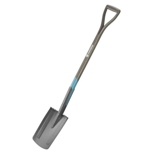 GARDENA NatureLine® spade med rak kant - 100 % FSC® trähandtag - Blad av härdat stål - 10 års garanti