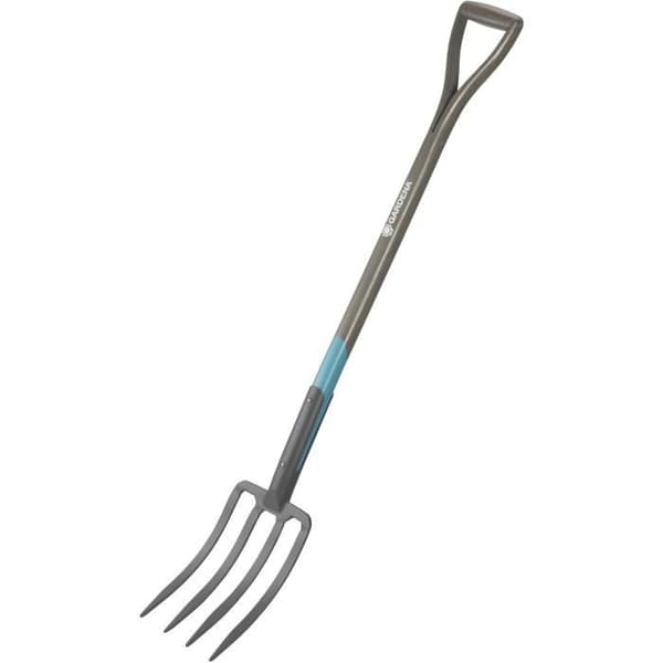 GARDENA NatureLine® spadgaffel – 100 % FSC® trähandtag – Ergo D-handtag – Pinnar av härdat stål – 10 års garanti (17002-20)