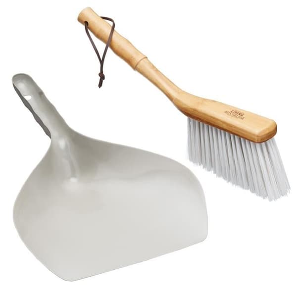 Living Nostalgia Spade och Borste - KitchenCraft - Grå Rostfritt Stål