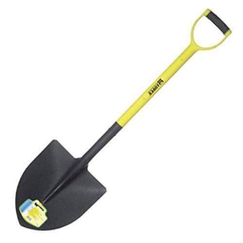 Spetsig glasfiberskyffel med ringformat handtag N3 - MAURER
