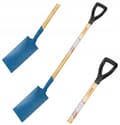Miniatyrbillede 1 af 2: Lige havespade med træskaft 115 cm