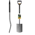 Miniatyrbild 4 av 4: FISKARS Smartfit™ teleskopisk spade med rak kant i borstål