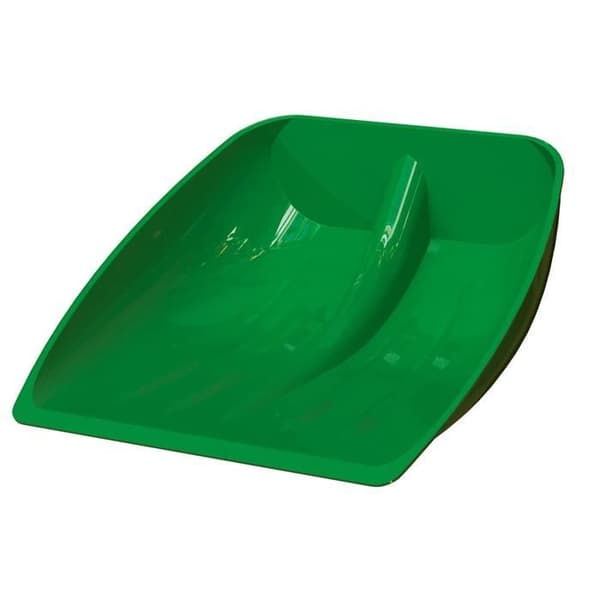 Kantlös plastsnö- och spannmålsskyffel - KERBL - 29665 - Lätt och stabil - 42x40x10cm