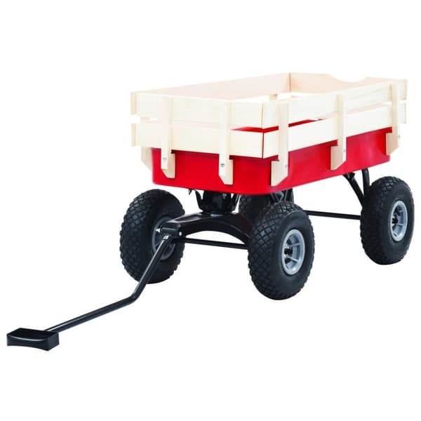 vidaXL Vetokärry 150 kg punainen
