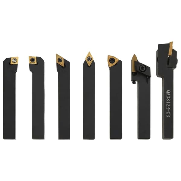 vidaXL Svarvstål Indexerbara 12 delar 8x8 mm 70 mm