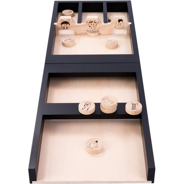 Longfield 2-delt shuffleboard med dyretema