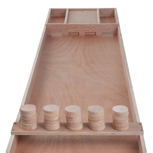 Longfield shuffleboard Naturlig