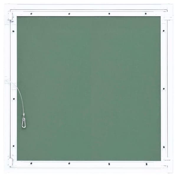 vidaXL Inspeksjonsluke med aluminiumsramme og gipsplate 500x500 mm
