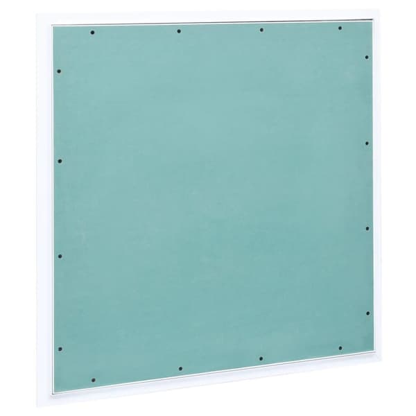 vidaXL Inspeksjonsluke med aluminiumsramme og gipsplate 600x600 mm