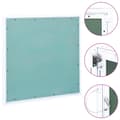 Miniatyrbilde 1 av 9: vidaXL Inspeksjonsluke med aluminiumsramme og gipsplate 600x600 mm