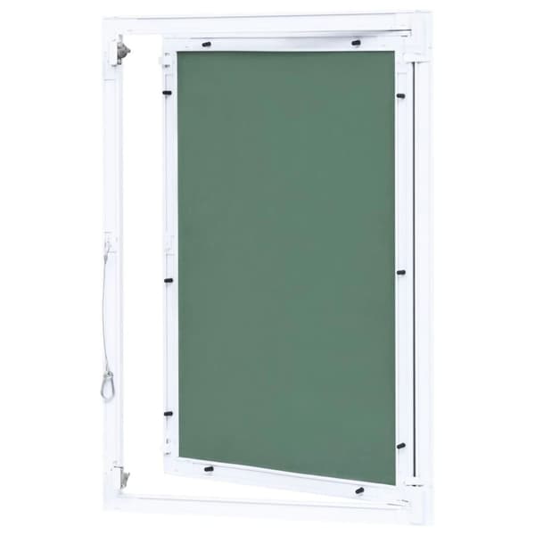 vidaXL Inspeksjonsluke med aluminiumsramme og gipsplate 400x600 mm