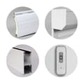 Miniatyrbillede 5 af 5: FRANKRIKE COMBI Aluminiumvalslucka - H 1,4 x B 1 m - Radioelektrisk styrning - Vit