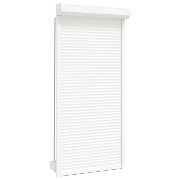 vidaXL Rulljalusi aluminium 100x210 cm vit - Fönsterluckor